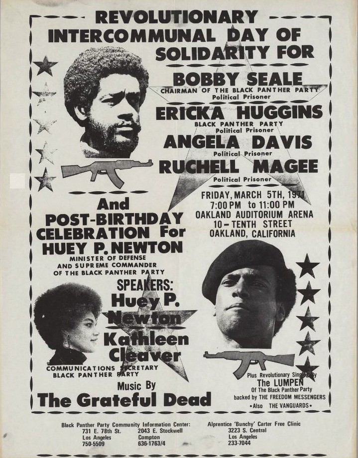 Black Panther Party poster Image courtesy of the Online Ar… Flickr