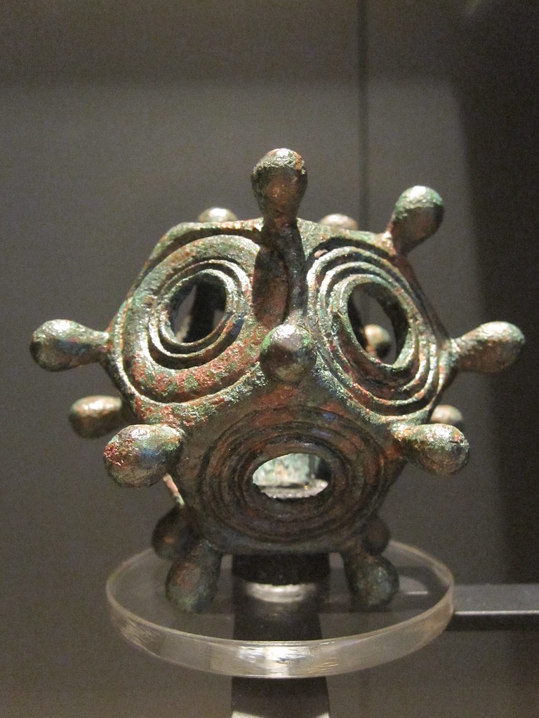 Roman Dodecahedron at the Museum of London Marc J Campbell Flickr