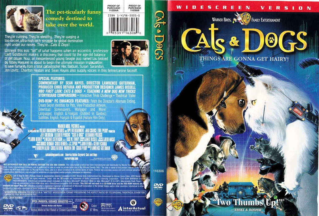 Cats and Dogs DVD Covers Ludie Cochrane Flickr