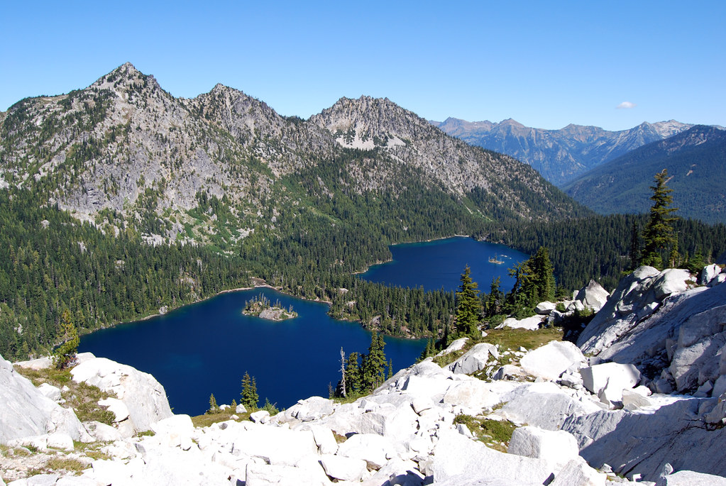 Klonaqua Lakes Below Mark Knoke Flickr