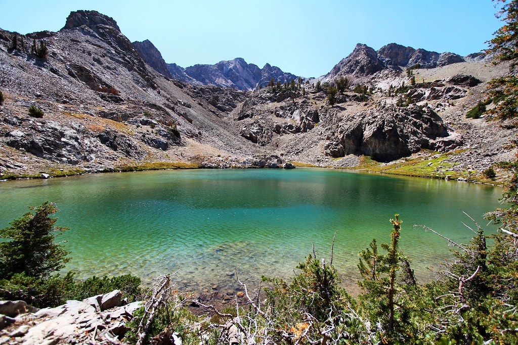 Boulder Lakes One of the alpine lakes in Boulder Basin. Th… Flickr