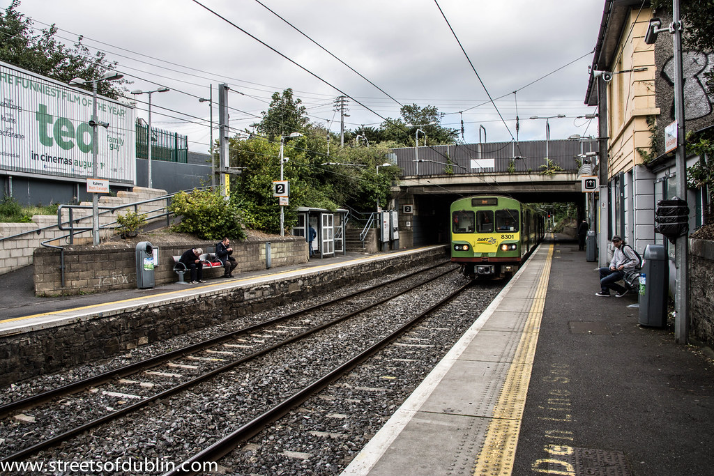 Raheny Railway Station Located in the village of Raheny. T… Flickr