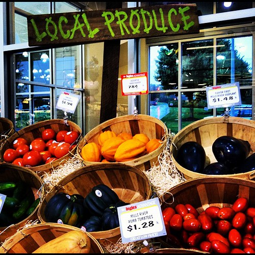 Local produce from Mills River, NC at the Brevard, NC Ingl… Flickr