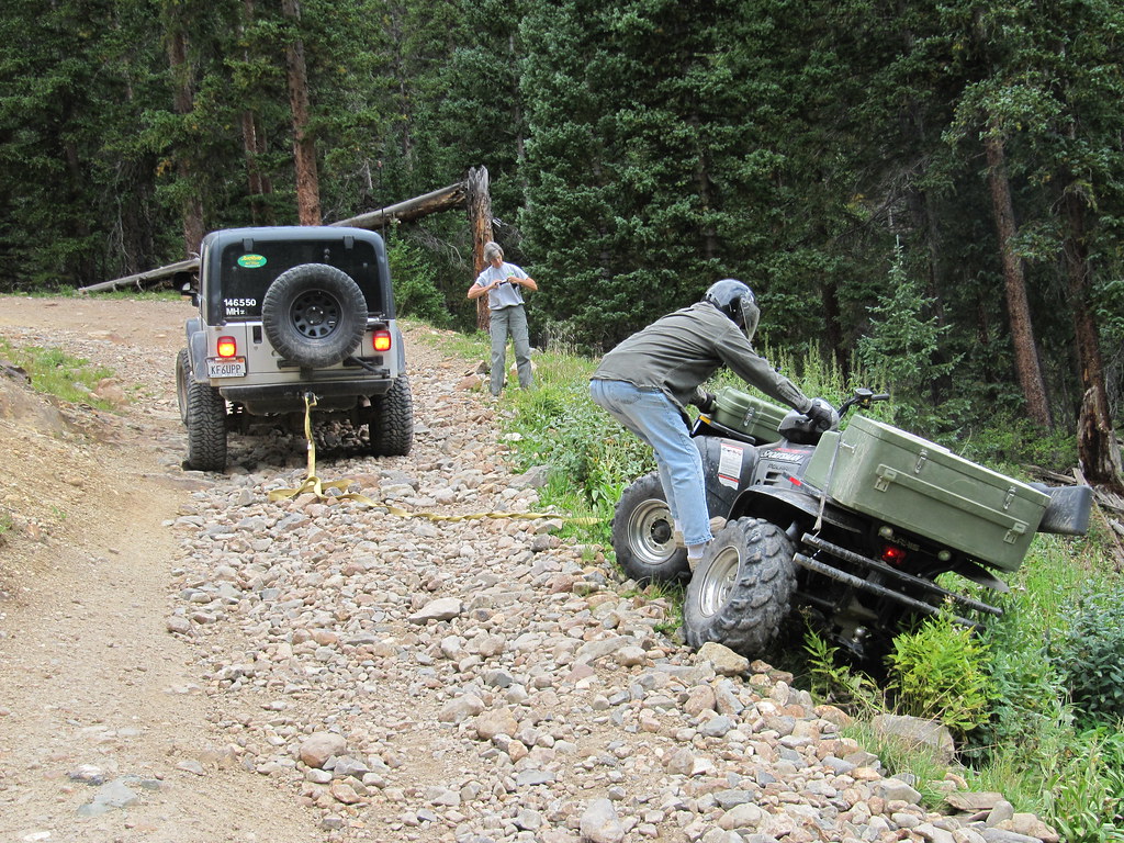 Poughkeepsie Gulch A little tow for the quad PSHiker Flickr