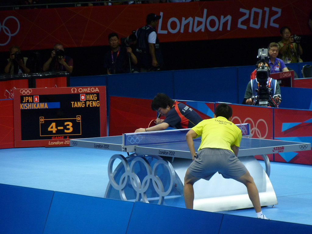London 2012. Table tennis quarterfinals in the men's team … Flickr