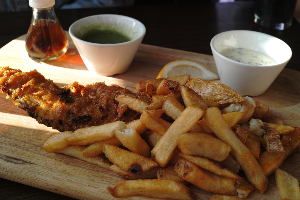 Fish & Chips at The Anchor, Cambridge SIGMA DP2 Merrill