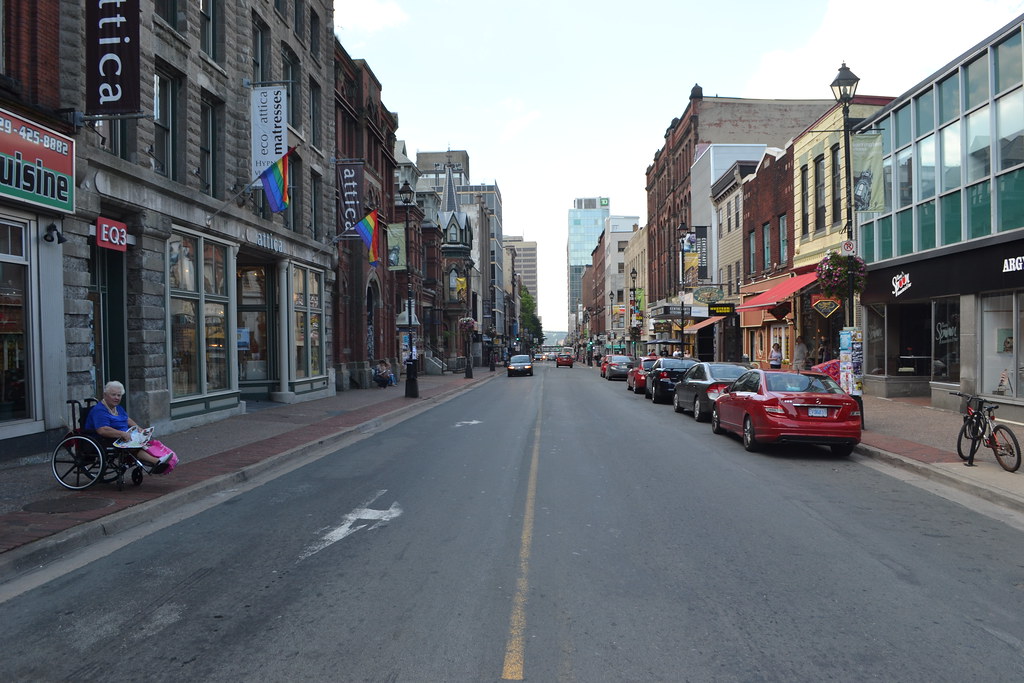Barrington Street in Halifax, Nova Scotia, Canada Halifax,… Flickr