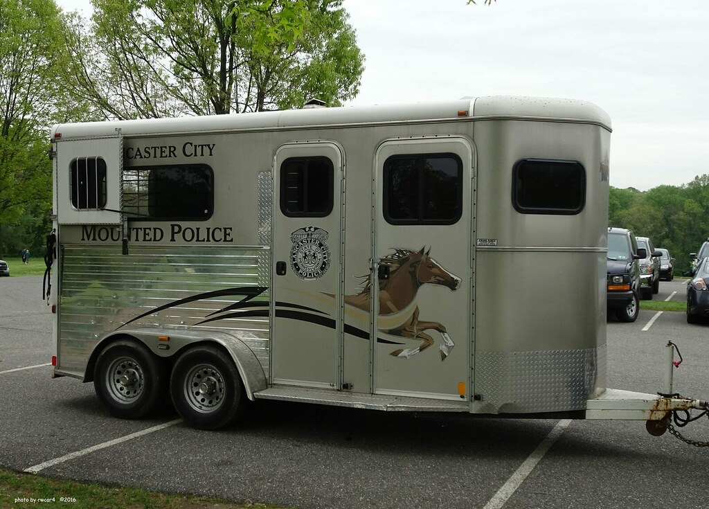 Lancaster PA Police mounted unit trailer (2) rwcar4 Flickr