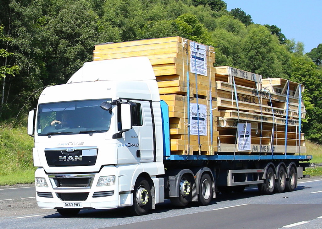 MAN tgx ARR Craib Aberdeen DK63PWV A9 Truck Photo's IMG_58… Flickr