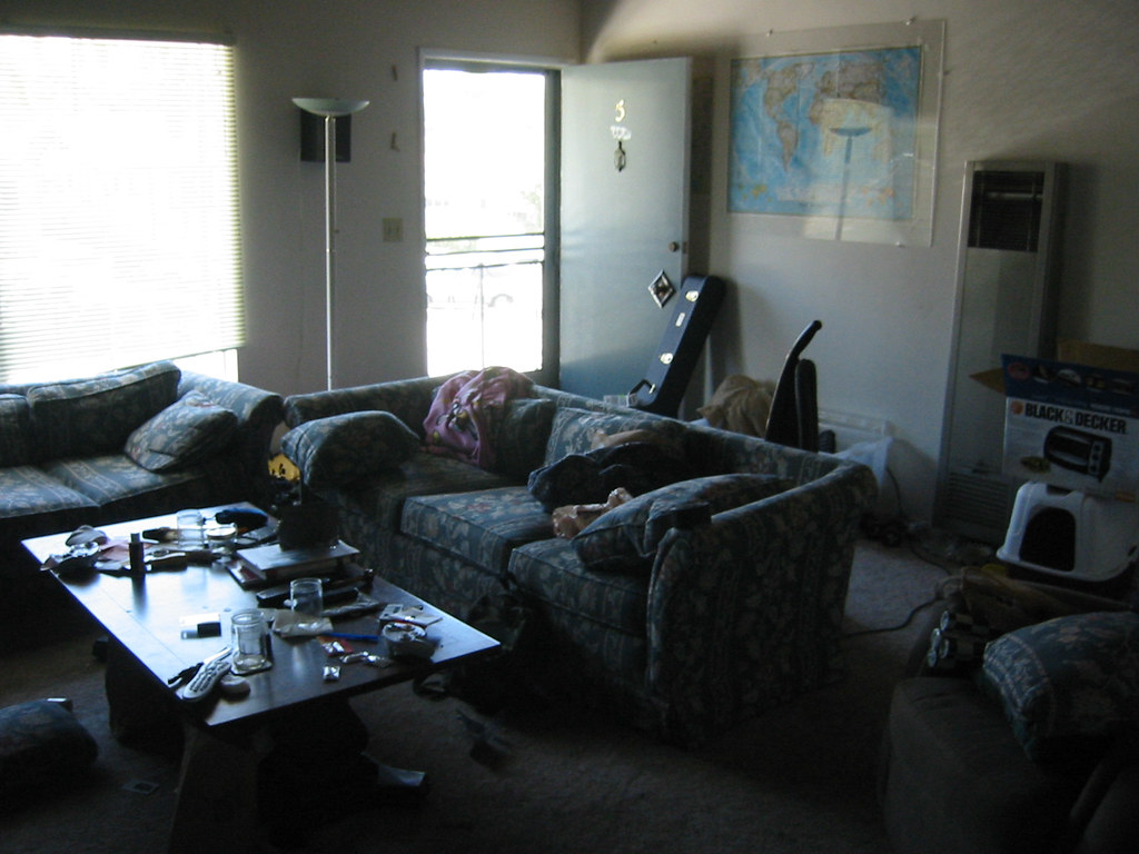 The messy living room Amber & Eric Davila Flickr