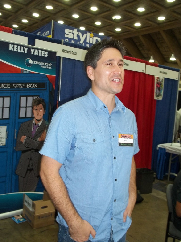 101_4294 Kelly Yates Baltimore ComicCon 2012. Dr. Who art… Flickr