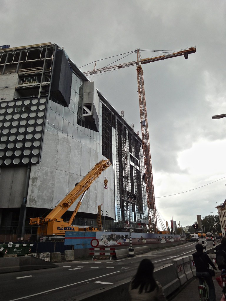 Nieuwbouw aan het Vredenburg Construction at Vredenburg, b… Flickr
