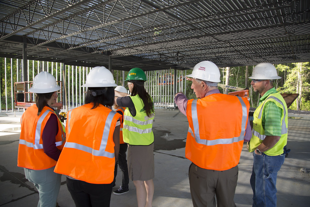 Pine Valley Library Construction WalkThrough April 26, 2018 Flickr