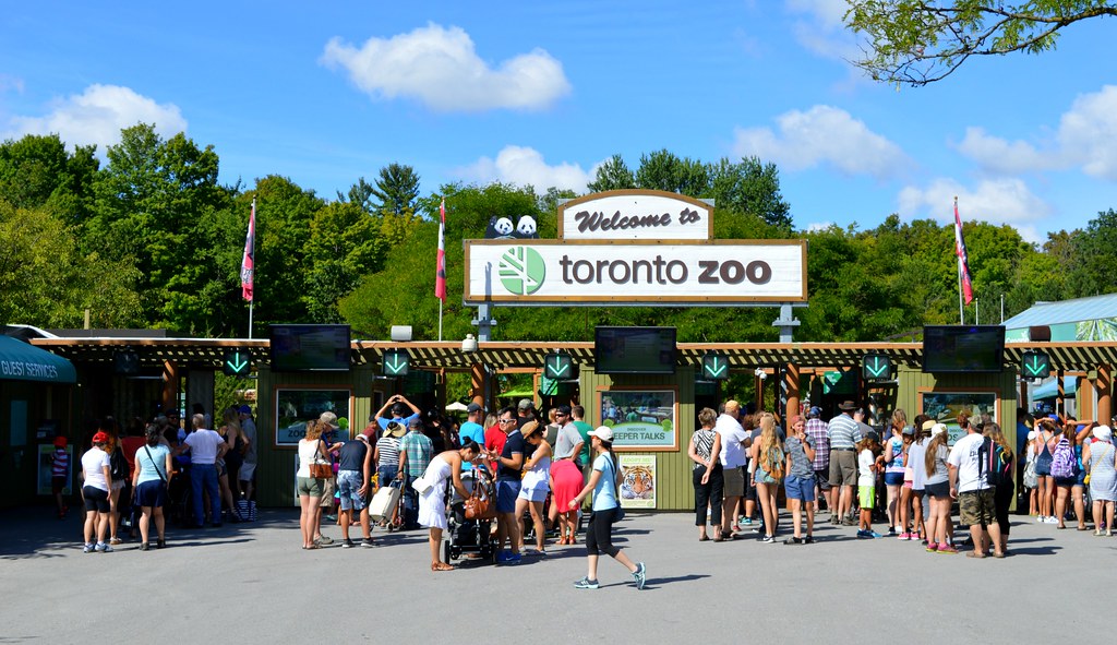 Entrance To The Toronto Zoo. Toronto, Ontario, Canada Flickr
