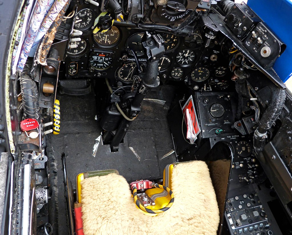 Hawker Hunter Cockpit Classic Cars Ryde Isle of Wight Flickr