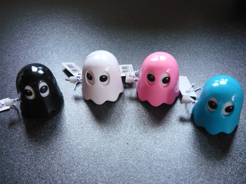 PAC MAN ghosts vintage windup toys my sweet 80s Flickr