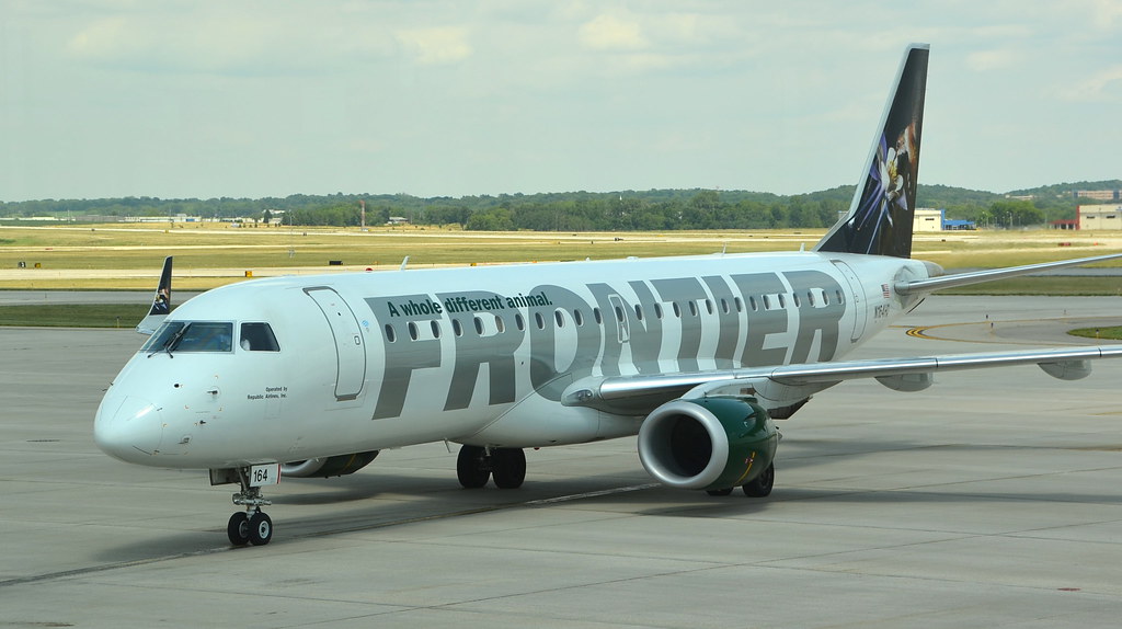 Frontier A whole different animal. Frontier Airlines (Re… Flickr