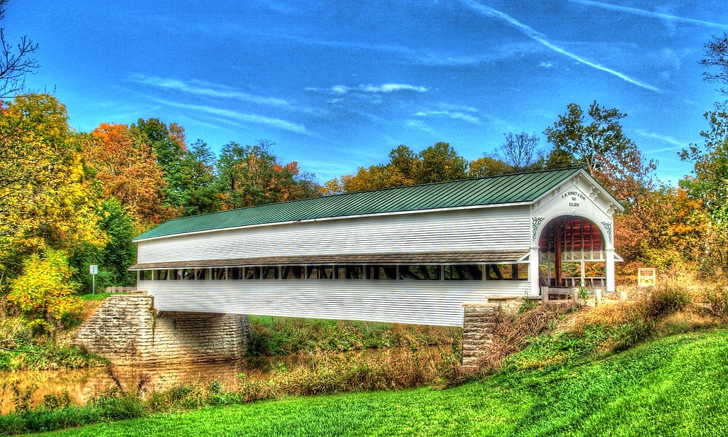 Westport Covered Bridge The Westport Covered Bridge crosse… Flickr