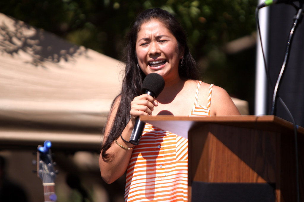 Dulce Matuz Dulce Matuz speaking at a rally at Arizona Sta… Flickr