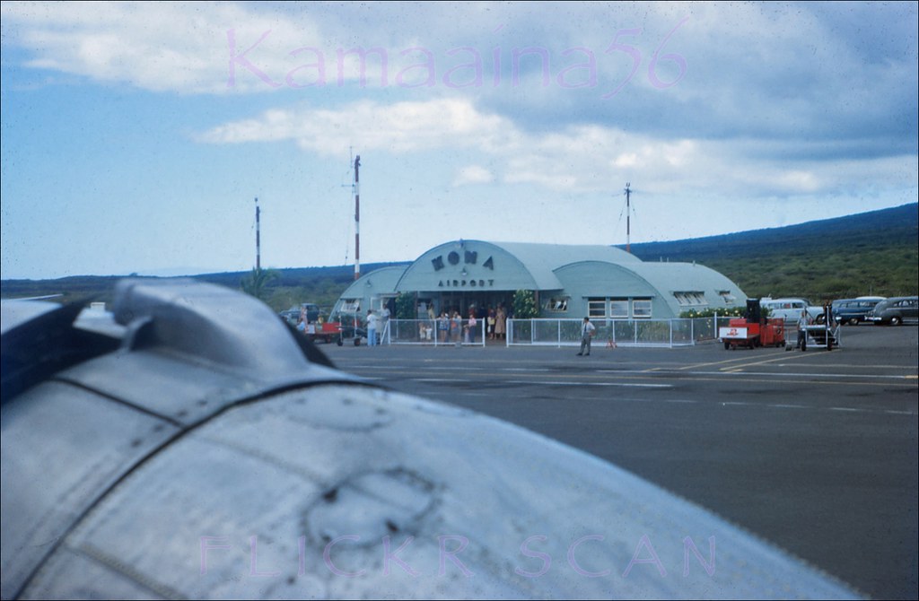 Old Kona Airport Quonset 1955 The old Kona Airport, built … Flickr