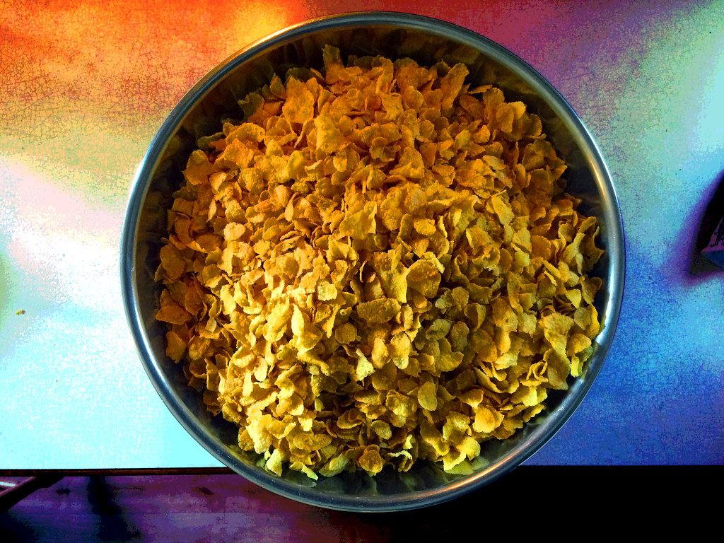 Preparing Corn Flakes for a Colorful Experience Bill Smith Flickr