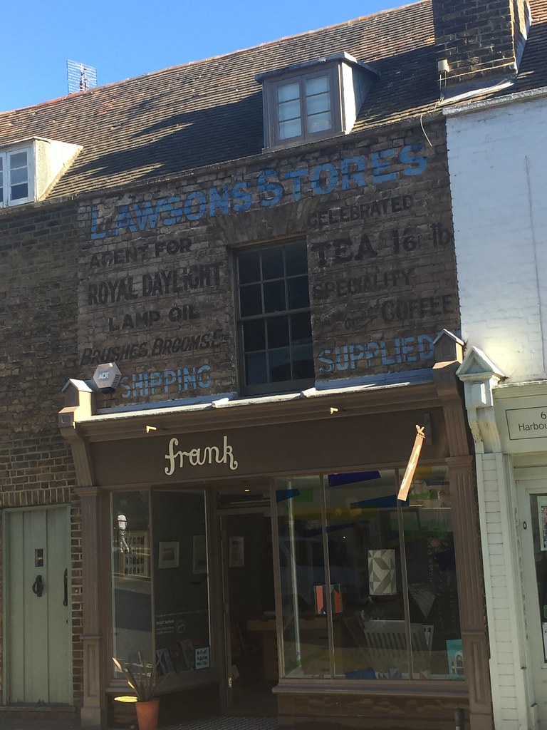Lawson's Stores ghost sign, 65 Harbour Street, Whitstable Flickr