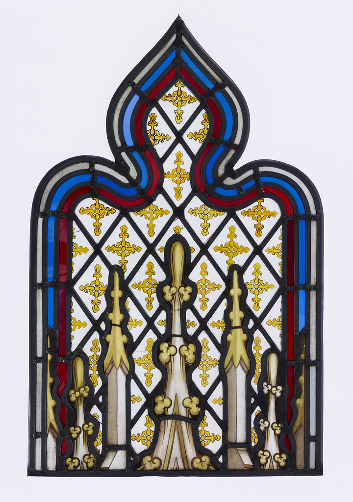 Stained glass from Birmingham Union Workhouse Chapel by Ch… Flickr
