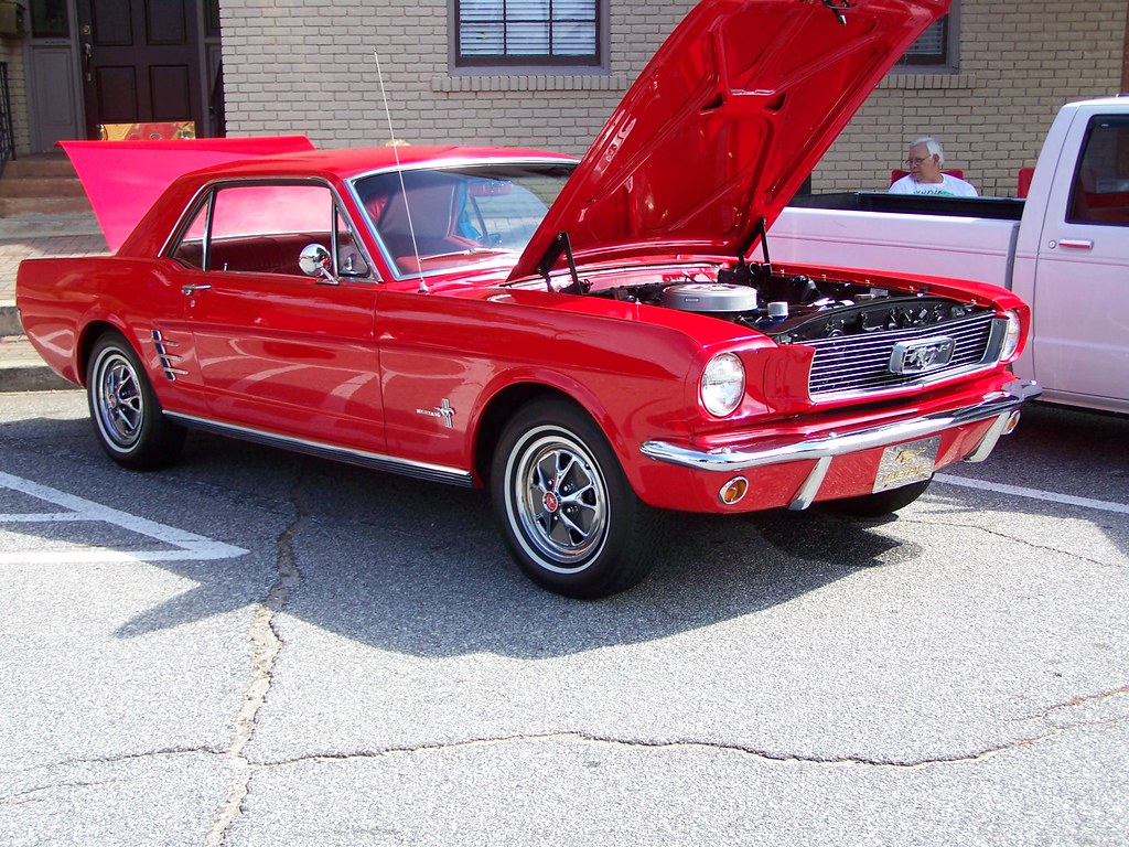 1966 MUSTANG See at car show in madison, ga 9162012 Pete Stephens