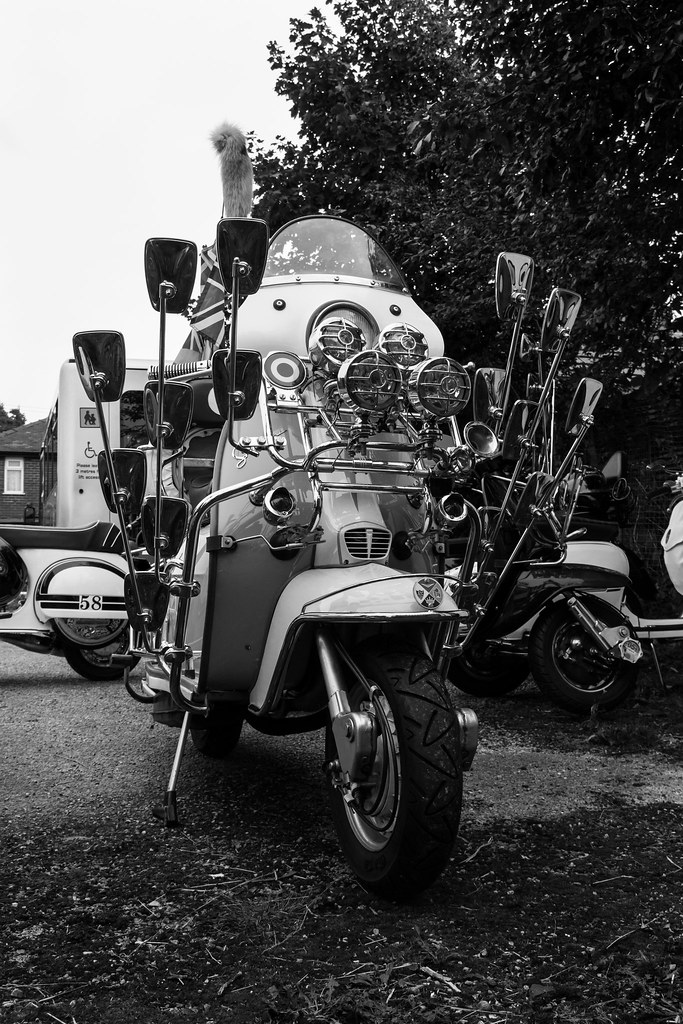 Salford Knights Scooter Club At The Rock Hotel. Flickr