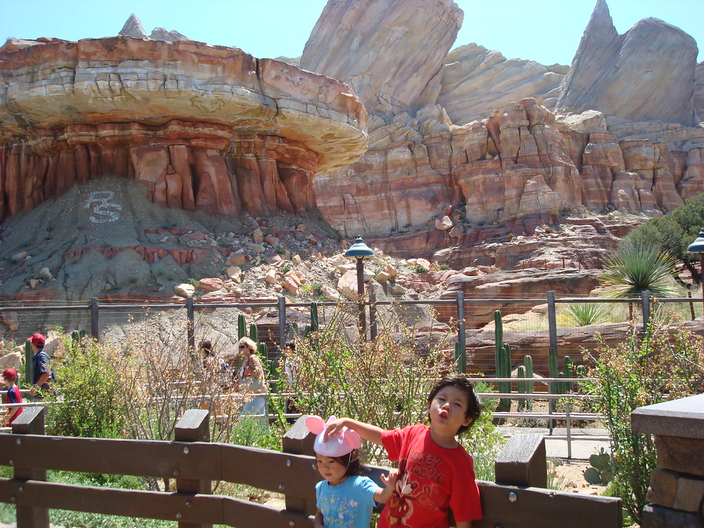 Radiator Springs Racers track Kathy Florendo Flickr