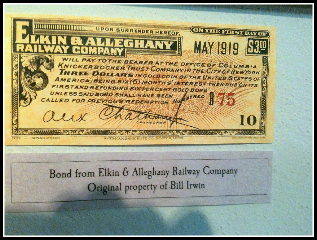 Alleghany Historical Museum, Sparta NC This is an old bond… Flickr