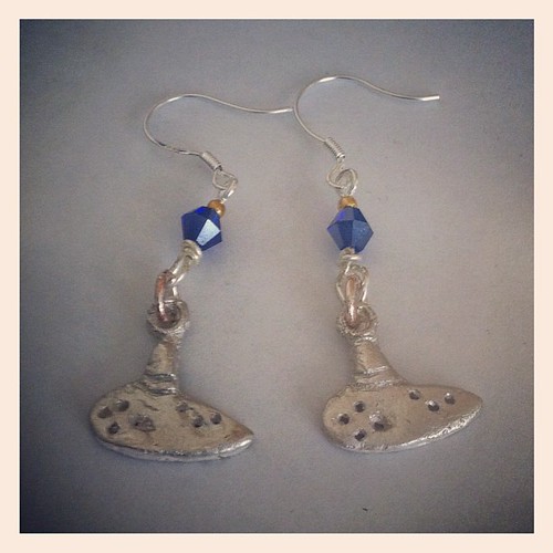 Zelda Ocarina earrings Real Silver £18 £18 Curaja at E… Curaja