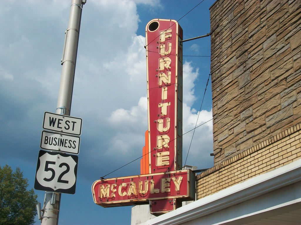 McCauley furniture, Ironton, Ohio Mark Flickr