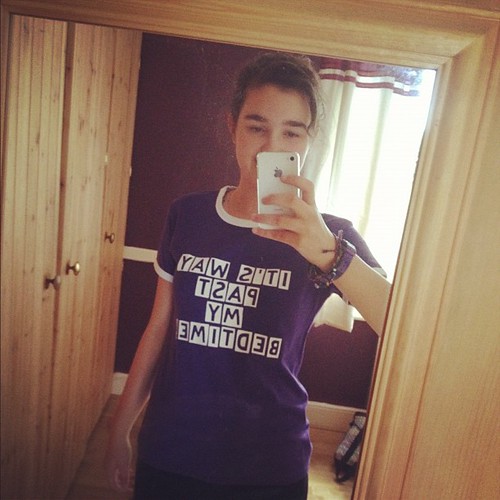 CarrieHFletcher my it's way past my bedtime tee came D Flickr