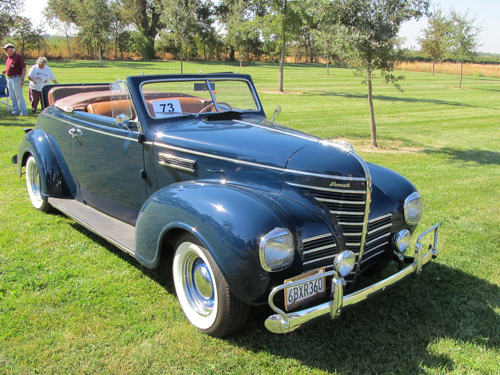 1939 Plymouth Convertible Coupe Galt California Old Car Sh… Flickr