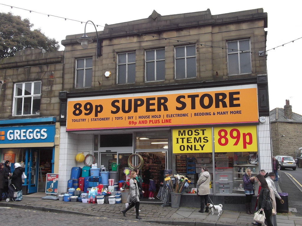 89p Super Store, Bank Street, Rawtenstall Greggs A BRIGHT … Flickr