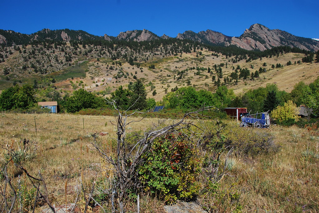 What's the wagon there for? Eldorado Springs, Colorado. Flickr