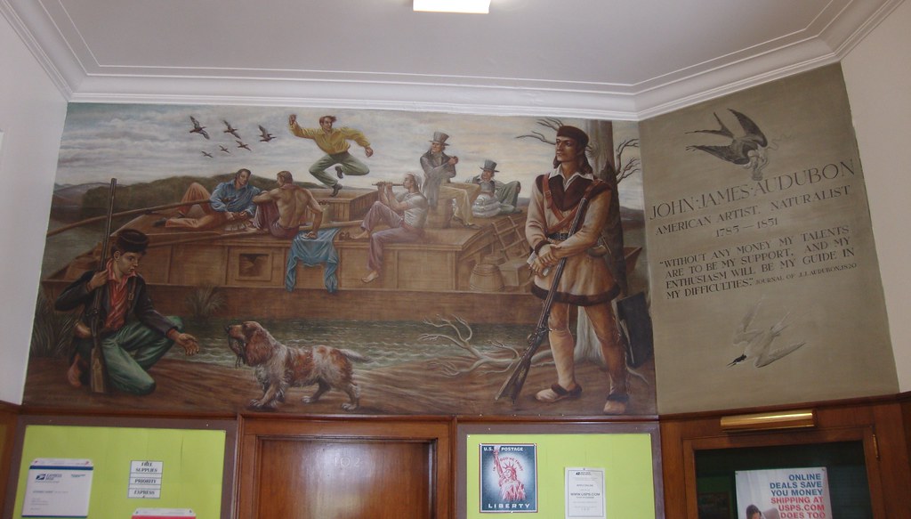 Post Office 50025 (Audubon, Iowa) Title "Audubon's Trip d… Flickr