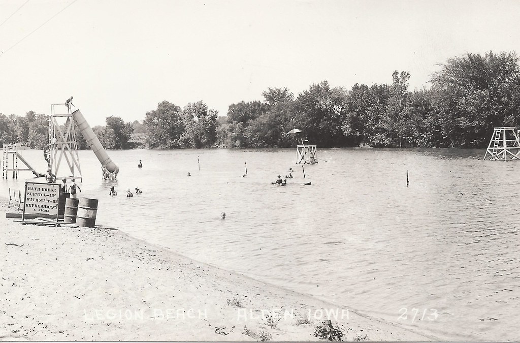 Alden, Iowa, Legion Beach, Swimming, Water Slide a photo on Flickriver