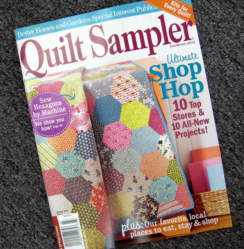 Quilt Sampler Magazine We just received the latest Quilt S… Flickr