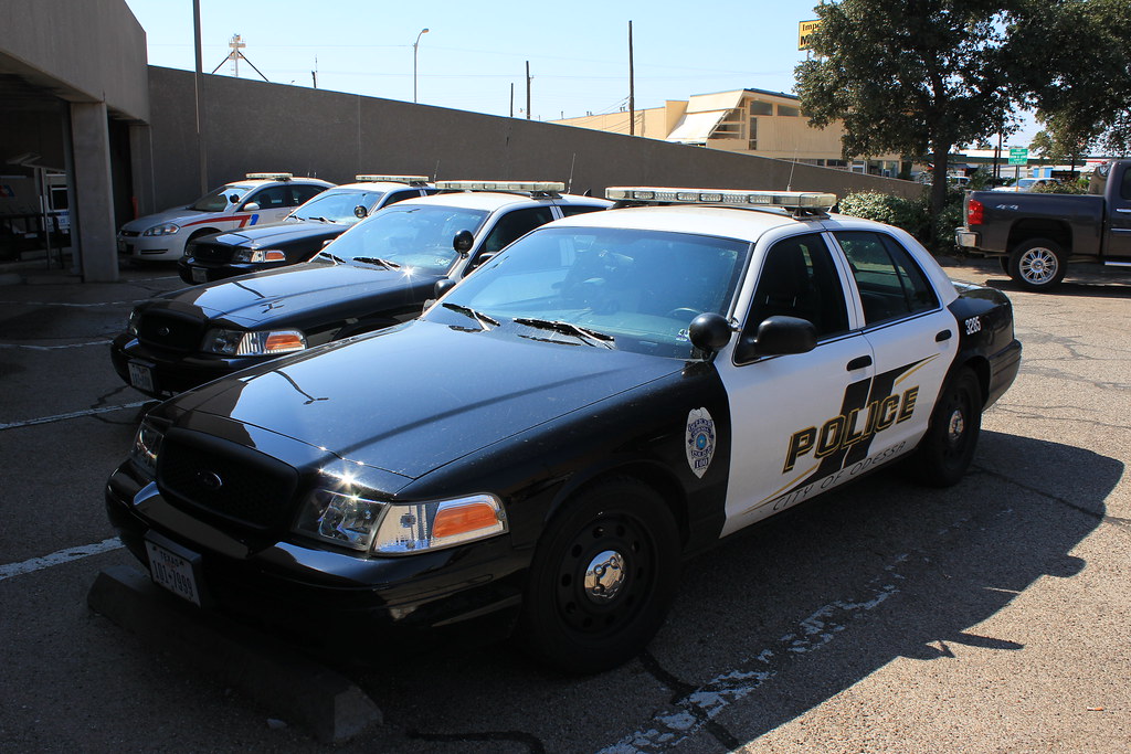 Odessa Police Parking Lot, Texas Three Ford Crown as well … Flickr