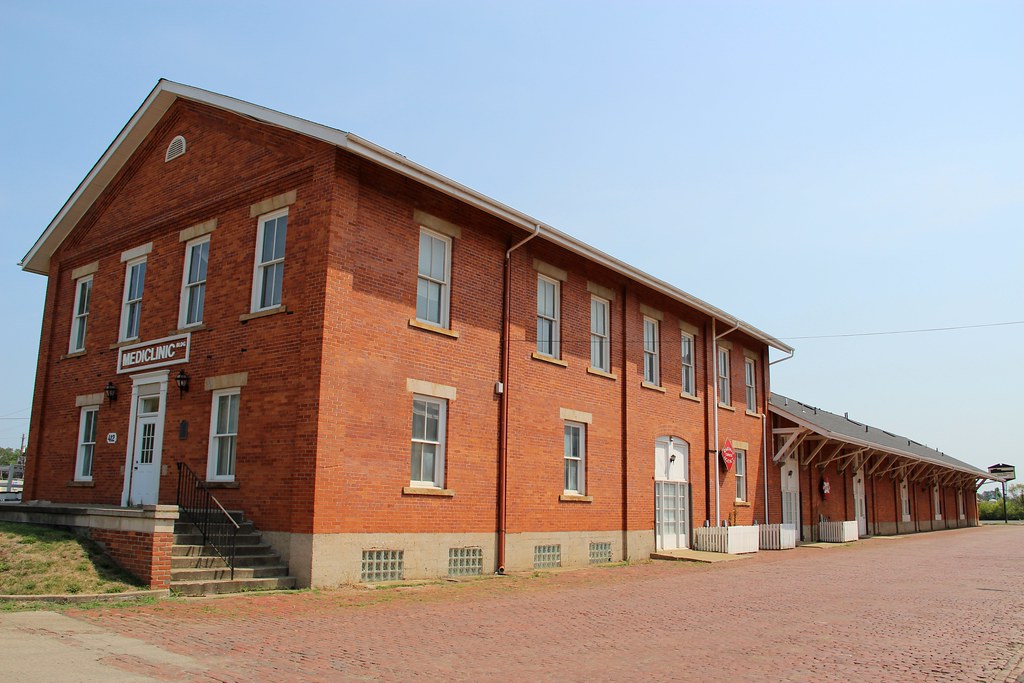 New York Central Freight House (Elyria, Ohio) Historic 191… Flickr