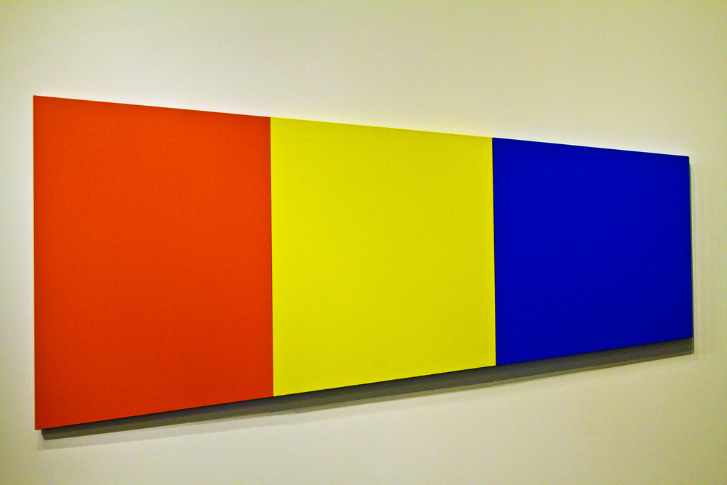 Red Yellow Blue V Painting by Ellsworth Kelly, American ar… Flickr