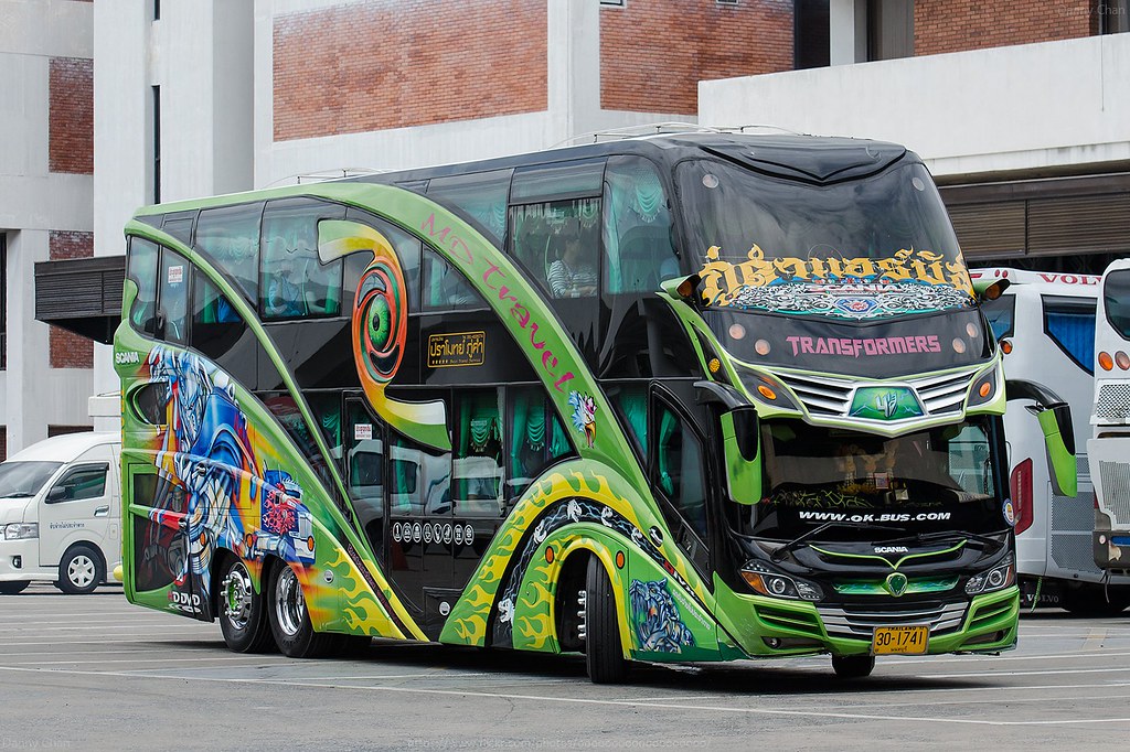 Thai Crazy bus - Scania K113T | Location: Bangkok ...