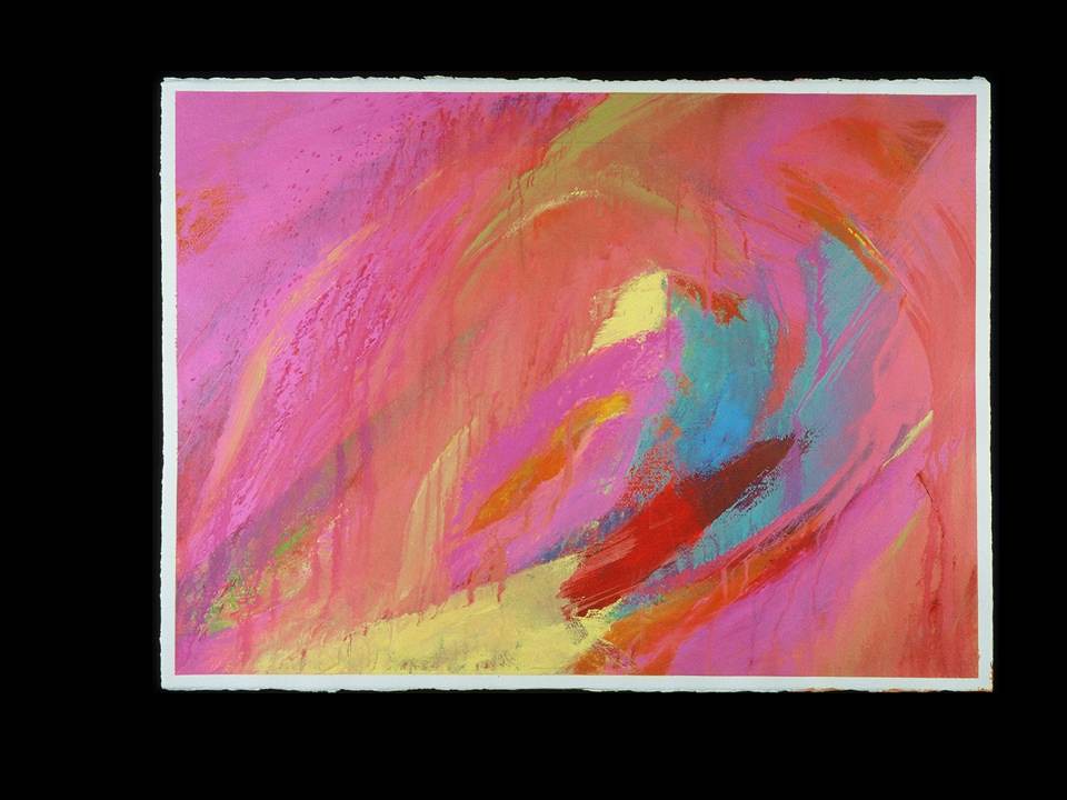 Desire III, FRE 17, oil on gessoed paper, 22" x 30" Flickr