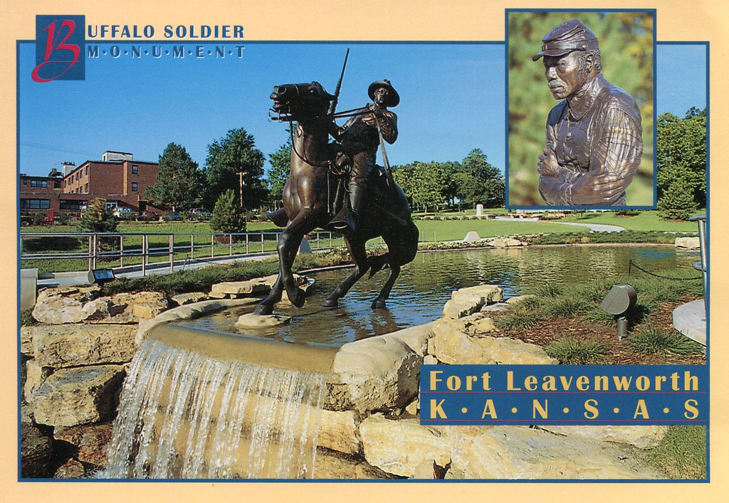 Bronze statue of a mooted Buffalo Soldier US1849703 from … Kate