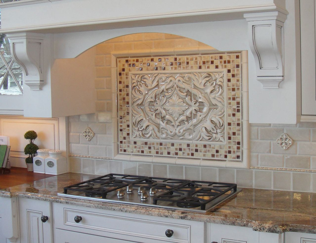 Kitchen Backsplash with Grace Plaque Grace Plaque & Turin … Flickr