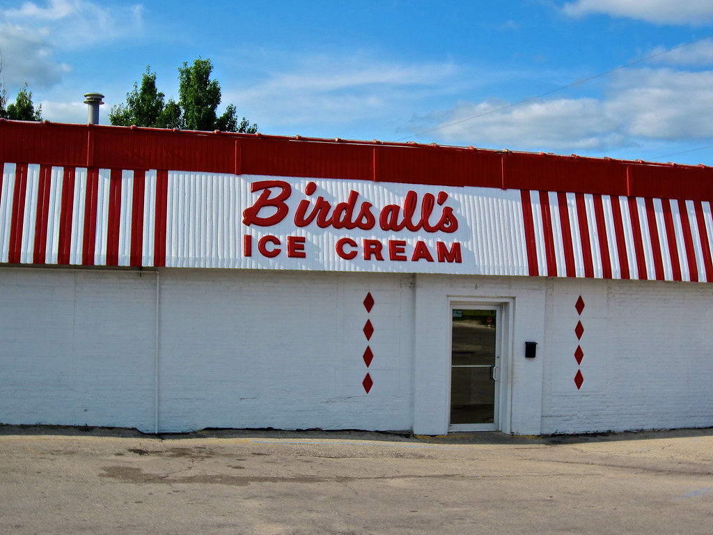 Birdsall's Ice Cream, Mason City, IA Birdsall's Ice Cream,… Flickr