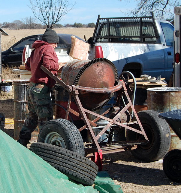 December 2010 I shoveled three dump truck loads of sand … Flickr