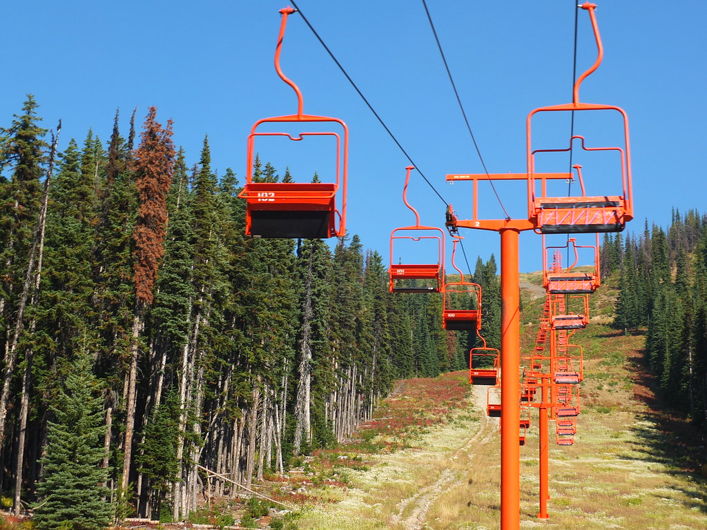 Manning Park Resort Ski lift waiting in the summer Flickr